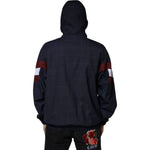 Dolce & Gabbana Blue Logo Full Zip Hooded Men Bomber Jacket JKT41304-50