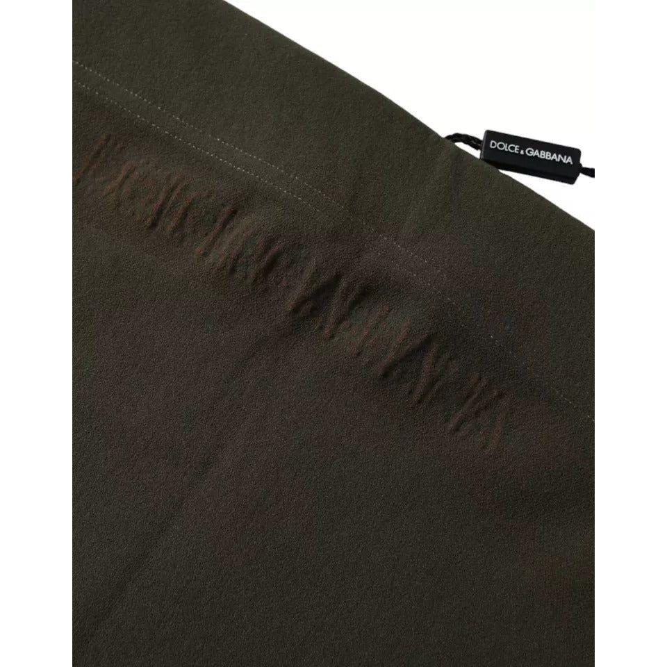 Dolce & Gabbana Brown Cotton Stretch Boxer Shorts Underwear BIK1881-4