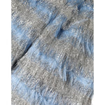 Dolce & Gabbana Light Blue Silver Jacquard A-line Midi Dress DR281264-40