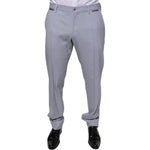 Dolce & Gabbana Light Gray Wool Formal Dress Pants PAN75569-50