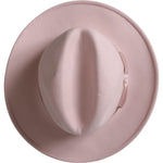 Dolce & Gabbana Pink Rabbit Fedora Trilby Women Hat HAT9637-56