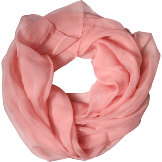 Dolce & Gabbana Dolce & Gabbana Pink Silk Rectangle Women Wrap Shawl Scarf MS7494 1728,67345645728,Accessories,Dolce & Gabbana,Material: 100% Silk,New with tags,Pink,Scarves - Women - Accessories,Women,Women - Accessories