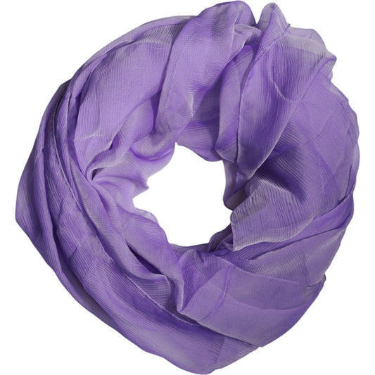 Dolce & Gabbana Dolce & Gabbana Purple Silk Rectangle Wrap Shawl Scarf MS7502 1728,67345645728,Accessories,Dolce & Gabbana,Material: 100% Silk,New with tags,Purple,Scarves - Women - Accessories,Women,Women - Accessories