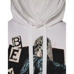Dolce & Gabbana White Caesar Cotton Hooded Pullover Sweater TSH87224-48