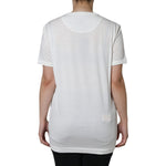 Dolce & Gabbana White Cotton Crew Neck Short Sleeve T-shirt TSH86524-44
