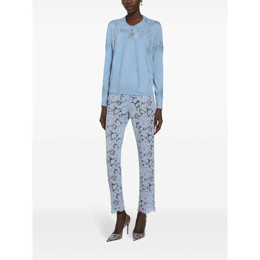 Dolce & Gabbana Embroidered Lace Trousers FTAM2THLM7LF3981-P25