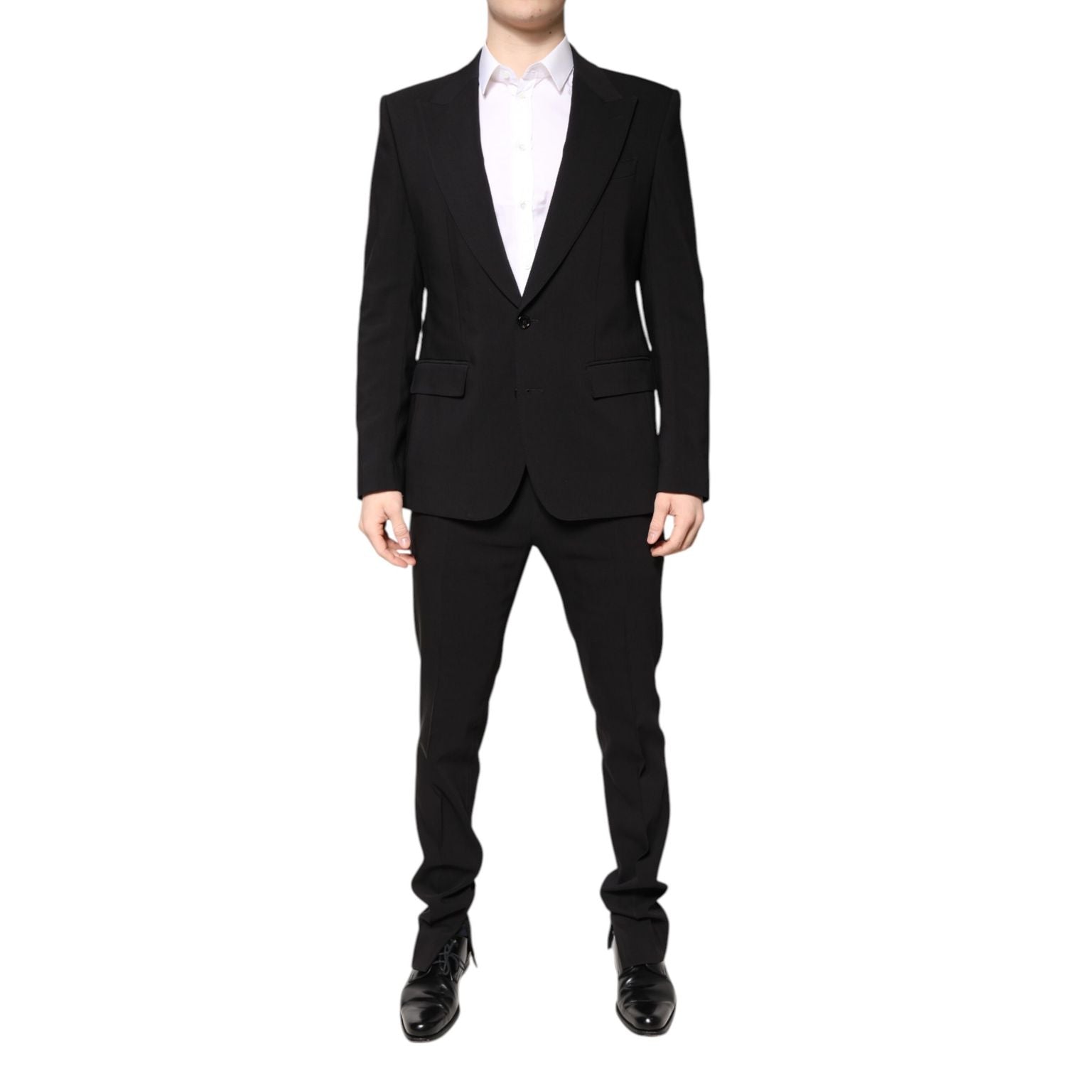 Dolce & Gabbana Multicolor Polyester Jacquard 2 Piece Suit