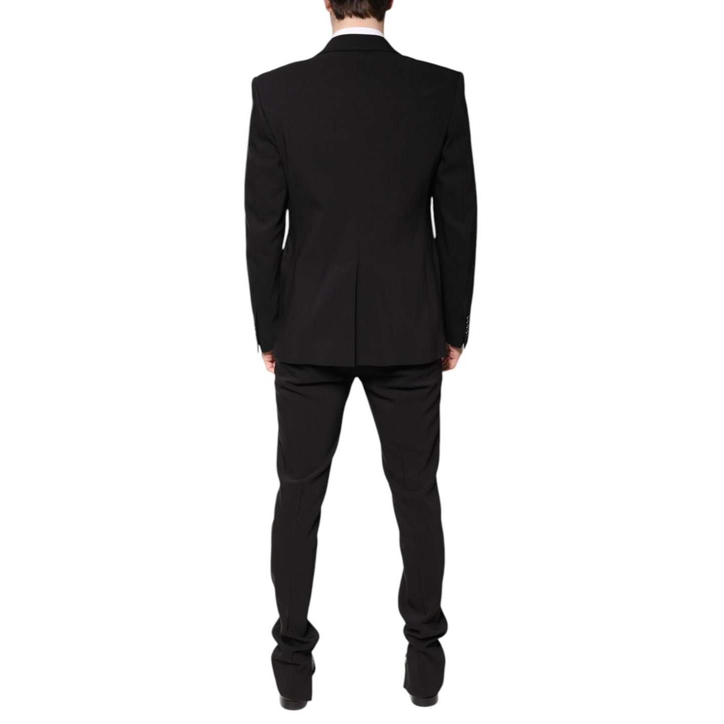 Dolce & Gabbana Multicolor Polyester Jacquard 2 Piece Suit