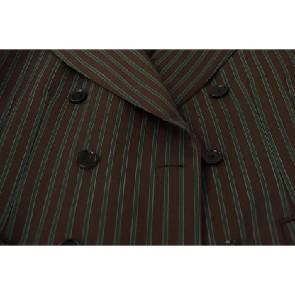 Dolce & Gabbana Multicolor Stripes Double Breasted Blazer