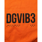 Dolce & Gabbana Orange DGVIB3 Crew Neck Short Sleeves T-shirt with bold logo detail on orange cotton fabric