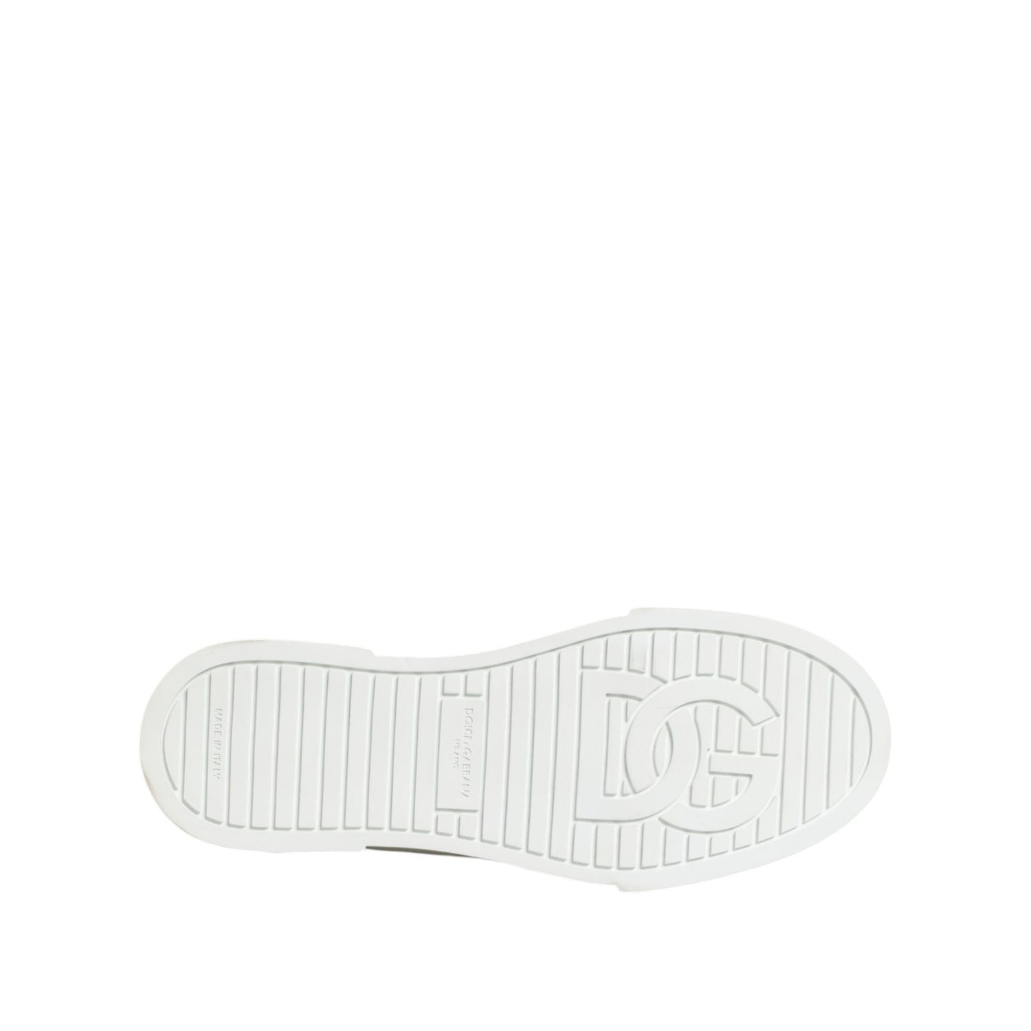 Dolce & Gabbana White Pink Canvas Low Top Sneakers Shoes