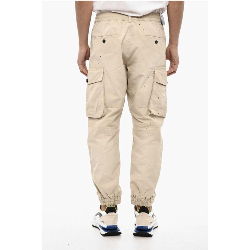 Dsquared² Dsquared² Cotton Cargo Pants with Denim Monogram DS-P684824-IT48 | M