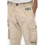 Dsquared² Dsquared² Cotton Cargo Pants with Denim Monogram DS-P684824-IT48 | M