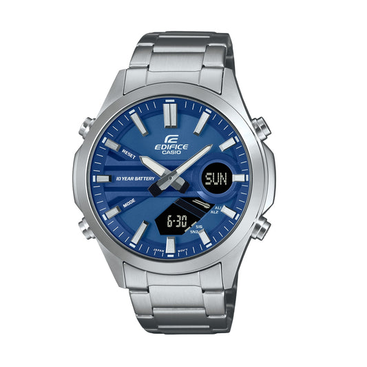 CASIO EDIFICE Mod. CLASSIC ANA-DIGIT - 10 YEAR BATTERY EFV-C120D-2AEF