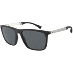 EMPORIO ARMANI MOD. EA 4150 sunglasses for gents, featuring a sleek black frame with stylish lenses.