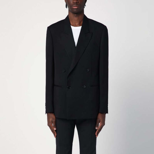 Lardini Black double-breasted jacket ES6906EESAM64555/Q_LARDI-999_202