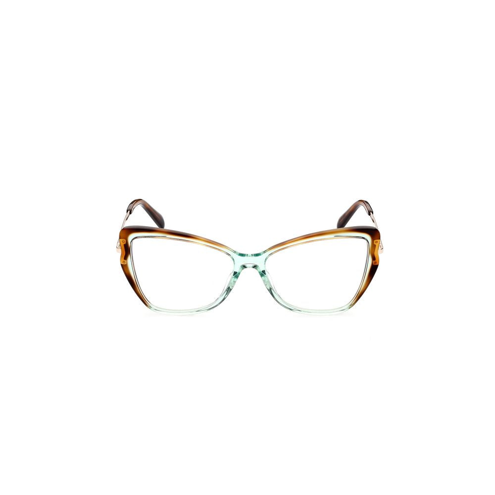 Emilio Pucci Green Acetate Frames for women, style EP5199, featuring chic design with lens size 55/15/140 mm.