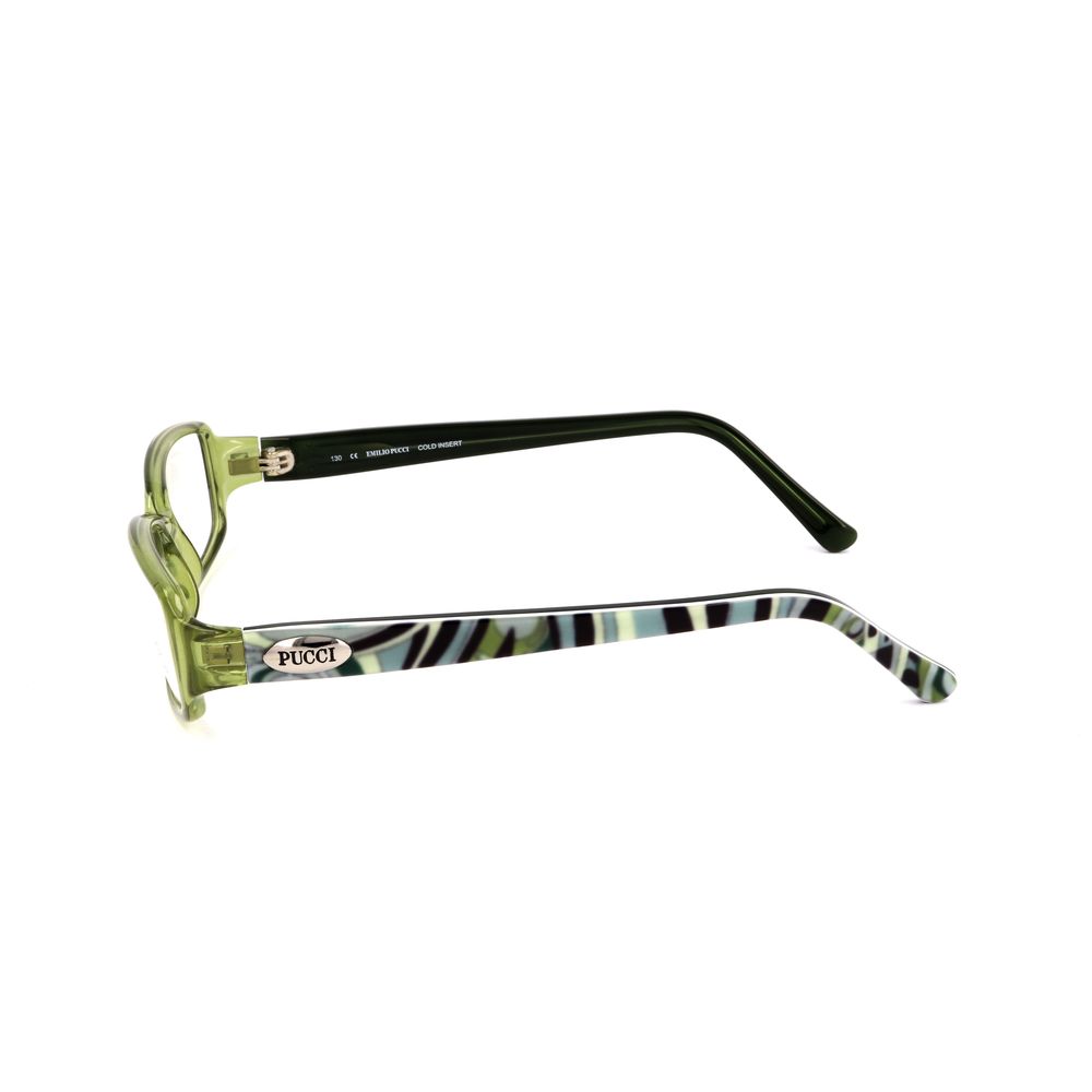 Emilio Pucci Green Plastic Glasses (Frames)