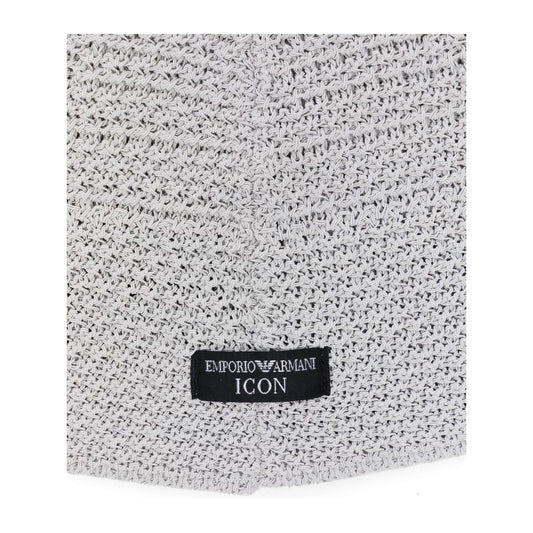 Emporio Armani EMPORIO ARMANI CAPSULE Hats Light Grey EW001187AF13620U8012-P25 LDin,Spring - Summer 2025,Women,Women > Accessories,Women > Accessories > Scarves Hats & Gloves,Yes Eu