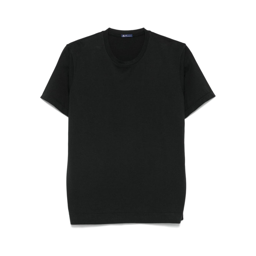 FINAMORE 1925 NAPOLI T-shirts and Polos Black Topwear