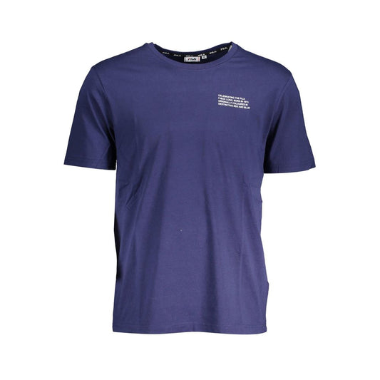 Fila Blue Cotton T-Shirt