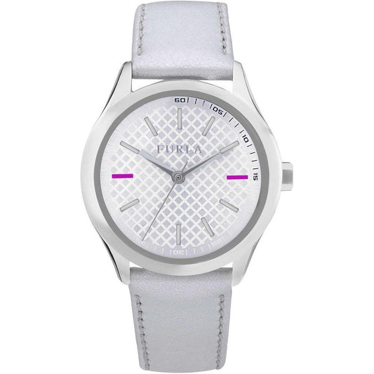 Furla Furla White Leather Watch FUR4251101504AC 1728,Furla,New with tags,Watches for Women - Watches,White,Women