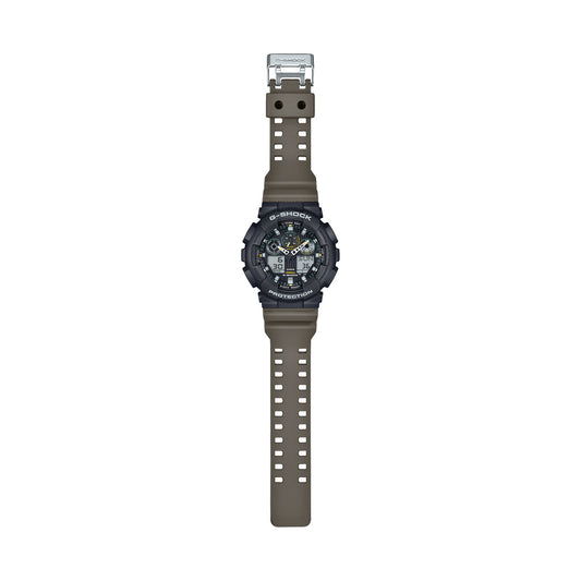 CASIO G-SHOCK Mod.OVERSIZED - TWO TONE UTILITY COLOURS GA-100TU-1A3ER