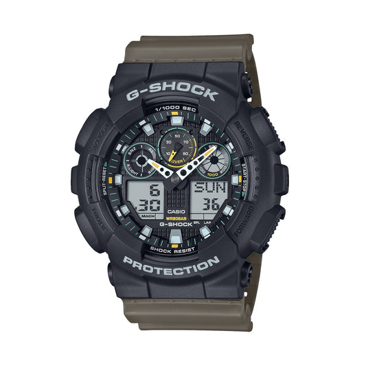 CASIO G-SHOCK Mod.OVERSIZED - TWO TONE UTILITY COLOURS GA-100TU-1A3ER