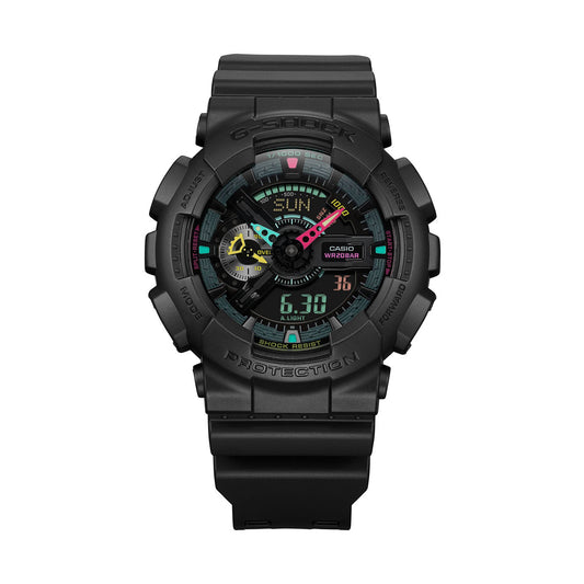 CASIO G-SHOCK Mod. GS-BASIC - MATTE FLUO SERIE GA-110MF-1AER