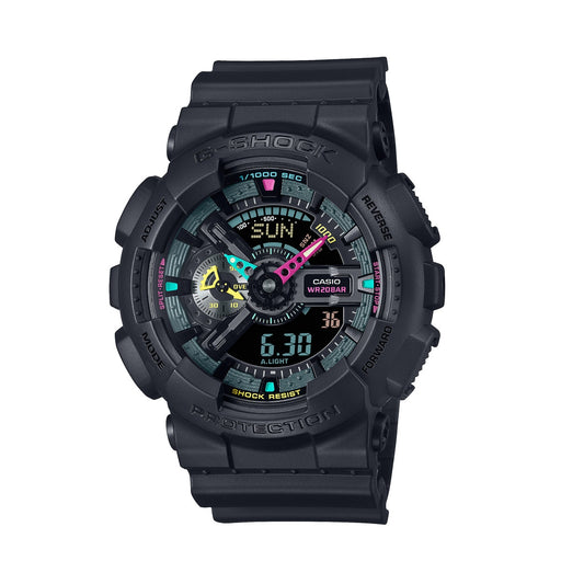 CASIO G-SHOCK Mod. GS-BASIC - MATTE FLUO SERIE GA-110MF-1AER