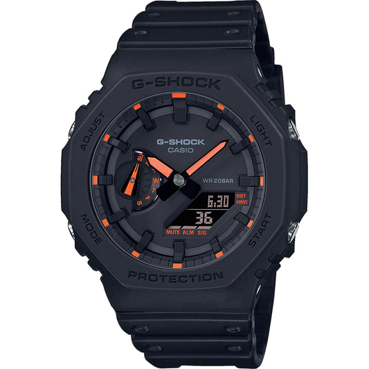 CASIO G-SHOCK Mod. OAK - Neon Orange Index GA-2100-1A4ER