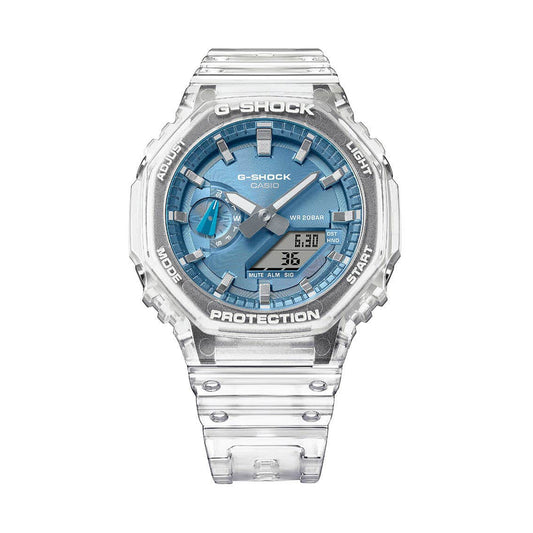 CASIO G-SCHOCK Mod. BRIGHT METALLIC - LIGHT BLUE GA-2100BM-7A2ER