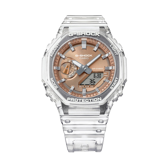 CASIO G-SCHOCK Mod. BRIGHT METALLIC - ROSE GOLD GA-2100BM-7A5ER