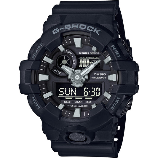 CASIO G-SHOCK Mod. OVERSIZED FULL BLACK GA-700-1BER