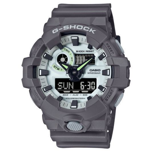 CASIO G-SHOCK Mod. OVERSIZED - HIDDEN GLOW SERIE GA-700HD-8ADF