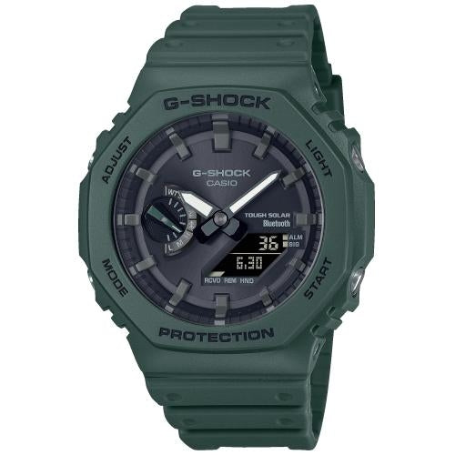 CASIO G-SHOCK Mod. NEW OAK Forest Green - Tough Solar. Bluetooth GA-B2100-3AER