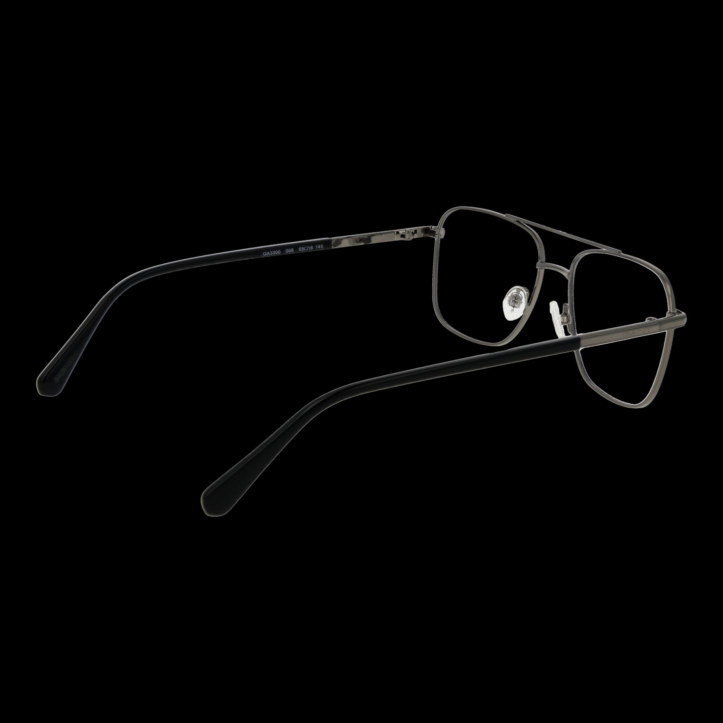 GANT MOD. GA3300 55008 gent's eyeglasses featuring a sleek metal frame design for a stylish and modern look.