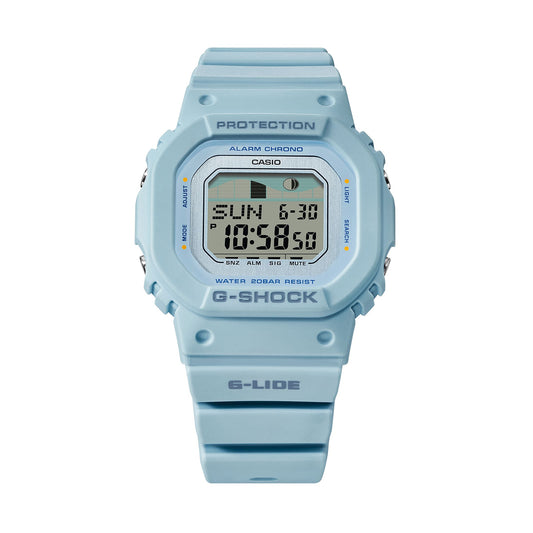 CASIO G-SHOCK Mod. G-LIDE Mid-Blue - SURF TIDE GRAPHS GLX-S5600-2ER