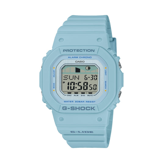 CASIO G-SHOCK Mod. G-LIDE Mid-Blue - SURF TIDE GRAPHS GLX-S5600-2ER