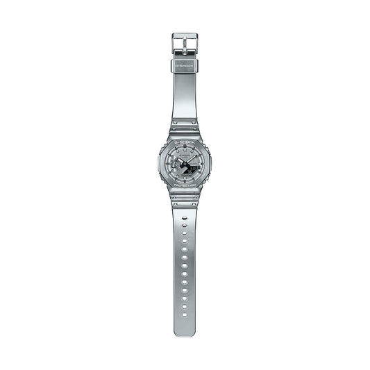 CASIO G-SHOCK Mod. G-STEEL - FINE METALLIC SERIES - SILVER GM-2100YM-8AER