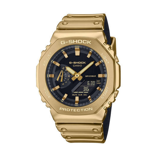 CASIO G-SHOCK Mod. G-STEEL - FINE METALLIC SERIES - GOLD GM-2100YMG-9AER