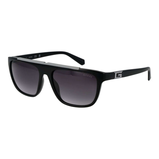 GUESS MOD. GU00122 5701B sunglasses for gent with black frame and tinted lenses