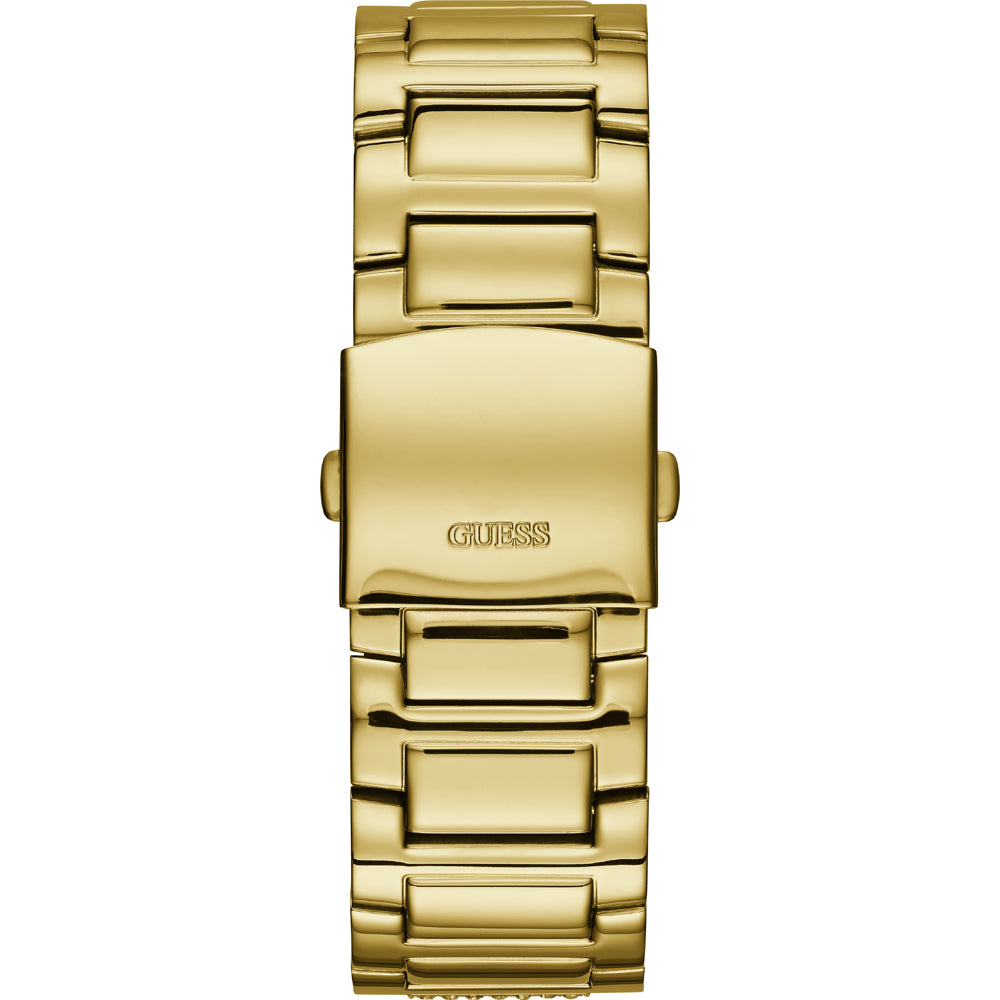 Gold watch bracelet of GUESS Mod. FRONTIER with logo detailing