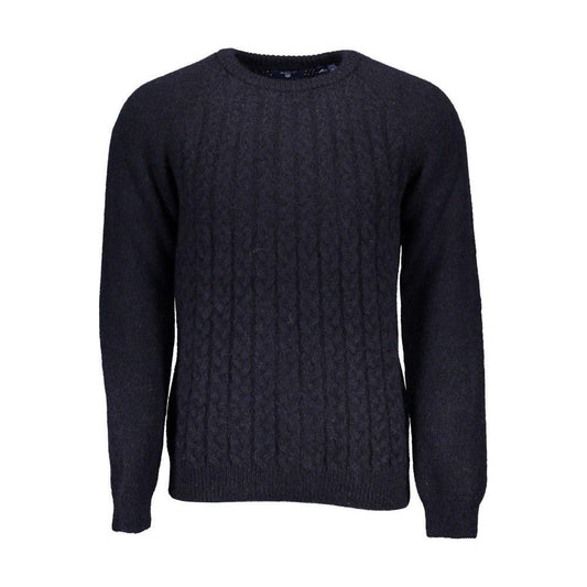 Gant Blue Wool Sweater 1728,67403481248,Blue,Clothing,Gant,Men,Men - Clothing,New with tags,Sweaters - Men - Clothing,XL GA-176-XL