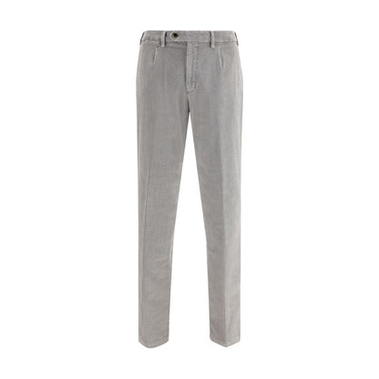 Germano Gray Cotton Casual Pants