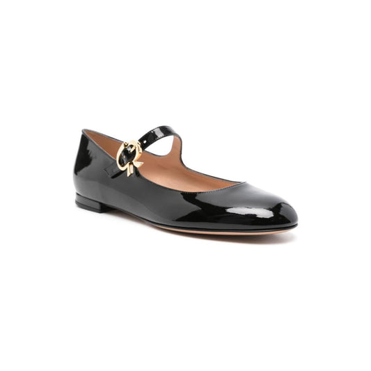 Gianvito Rossi Gianvito Rossi Flat shoes Black Fall - Winter 2024,LDin,Women,Women > Shoes,Women > Shoes > Flat Shoes,Yes Eu G2216405RICVERNERO