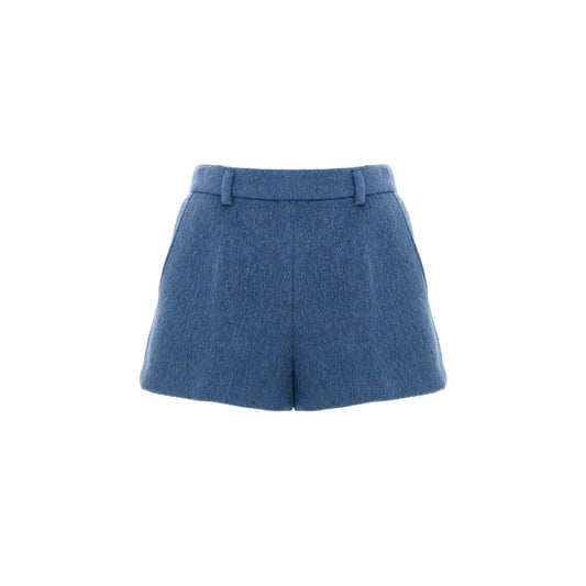 Gucci Blue Wool Shorts
