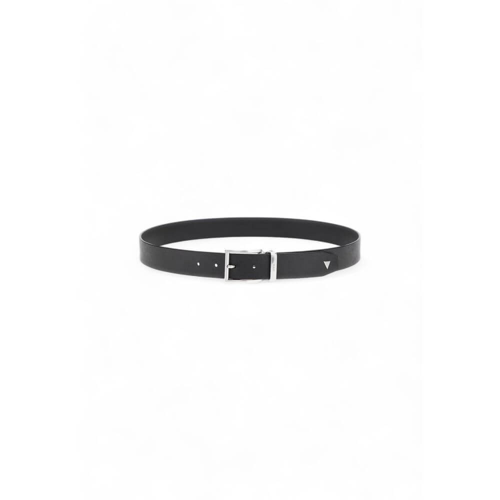 Guess Black Leather Belt