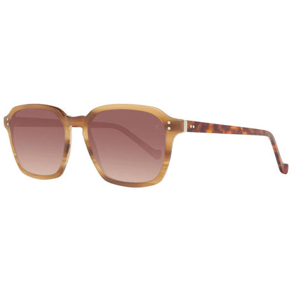 Hackett Brown Acetate Sunglasses with 52/18/145mm dimensions, featuring a stylish brown acetate frame for men.