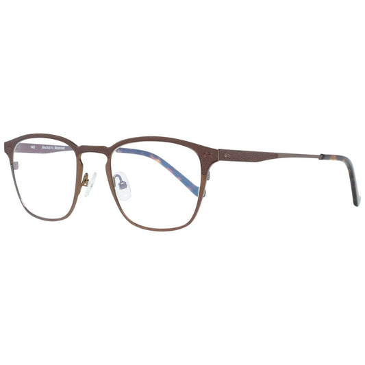 Hackett Brown Metal Glasses (Frames), men's eyewear, metal frame, brown color, dimensions 49/20/145 mm, stylish optical accessory